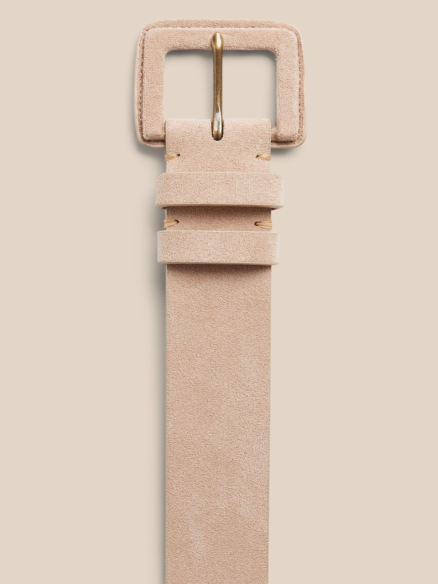 Vegan Suede Belt