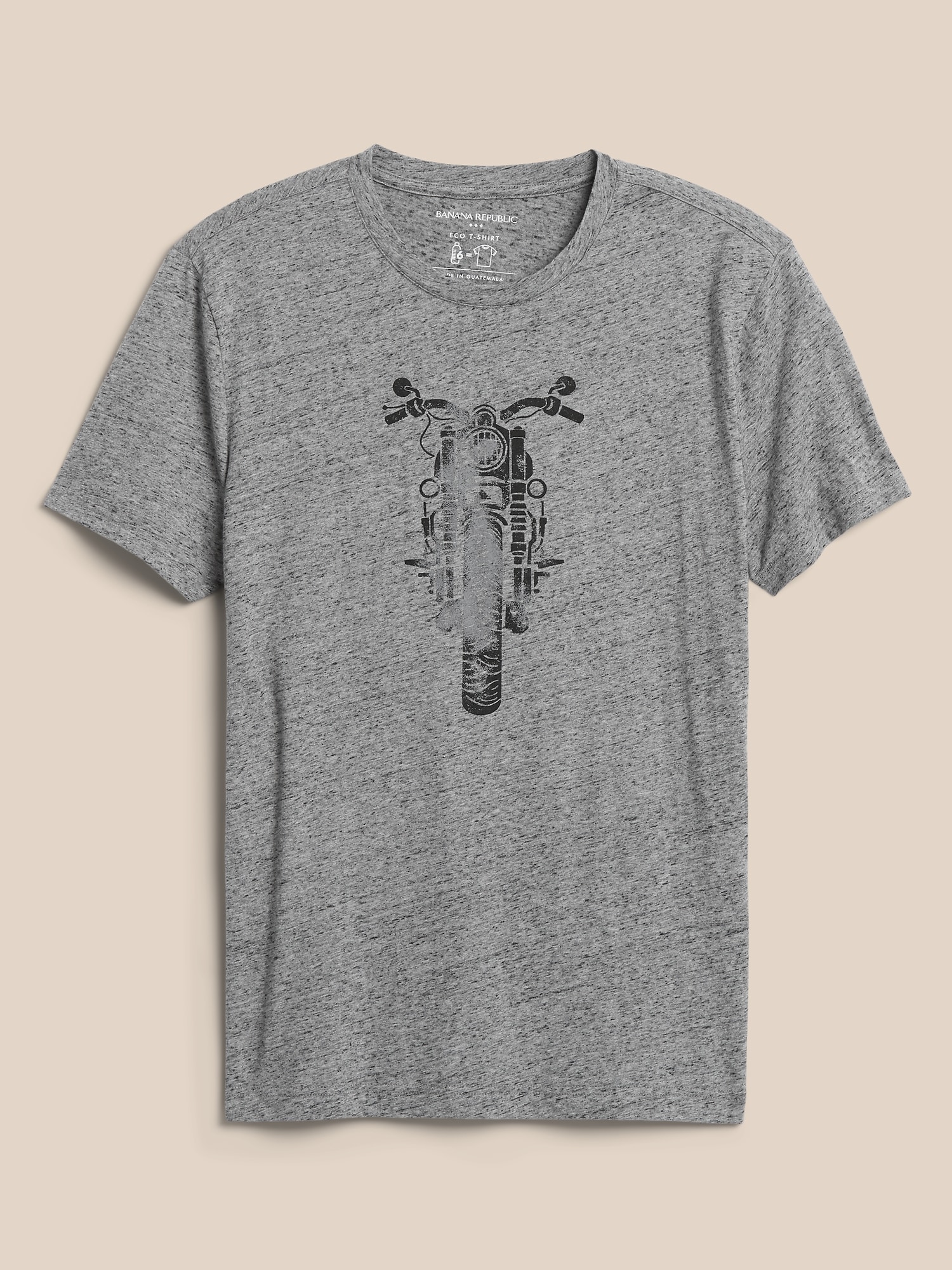 Motorcycle Stamp Graphic T-Shirt