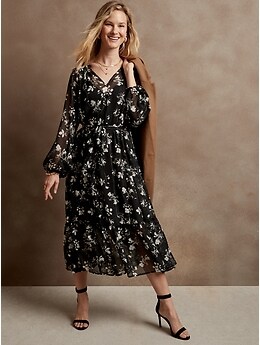 Boho Maxi Dress | Banana Republic Factory