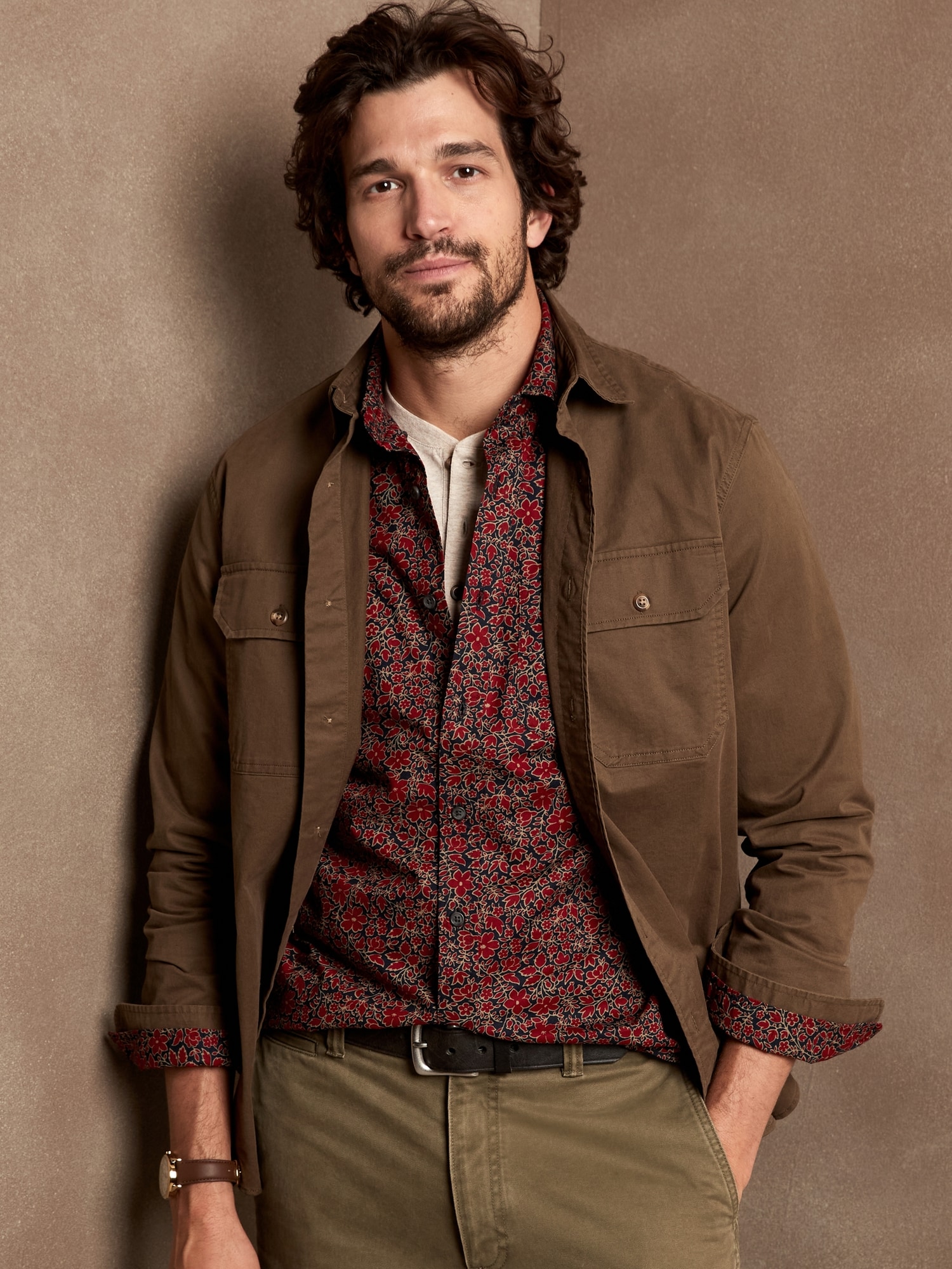 Slim Untucked Dress Shirt Banana Republic Factory