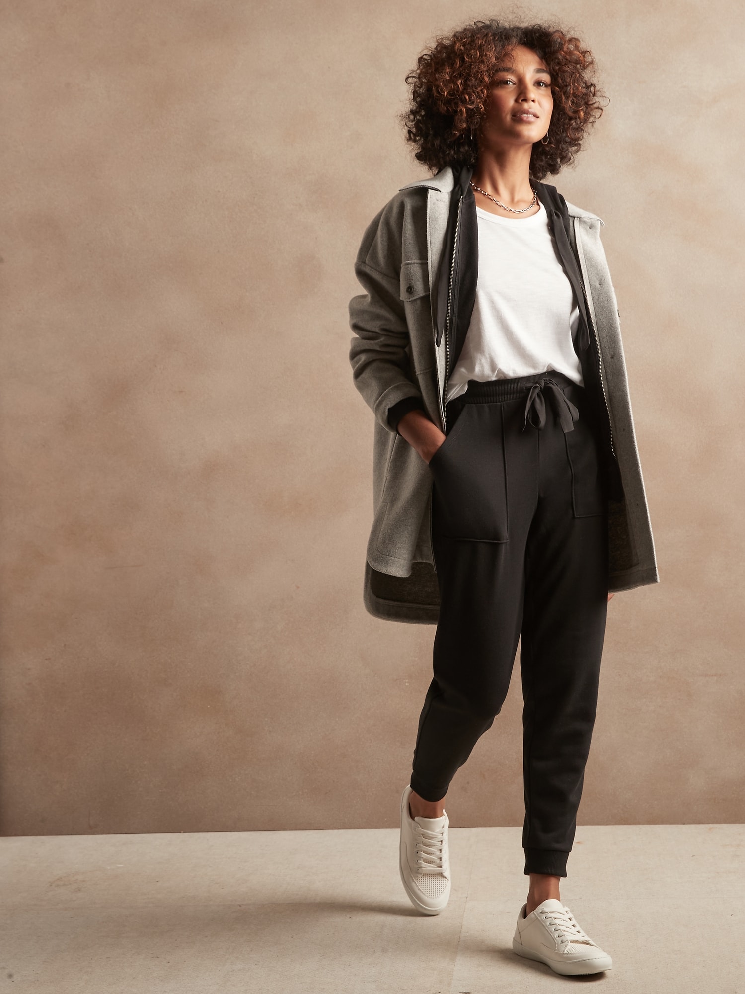 French Terry Jogger | Banana Republic 