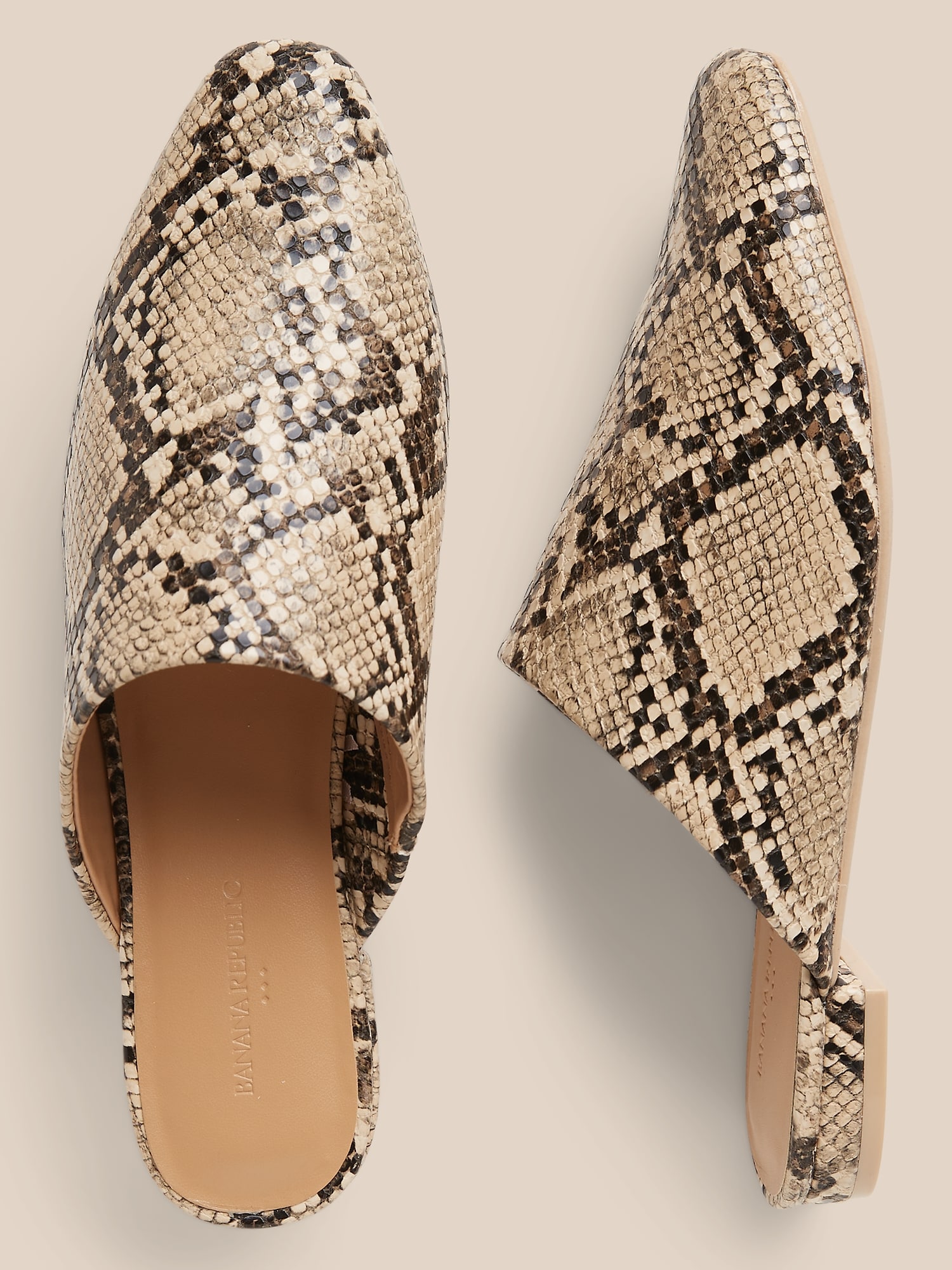 Low Heel Mule Banana Republic Factory