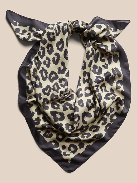 Leopard Print Scarf Banana Republic Factory