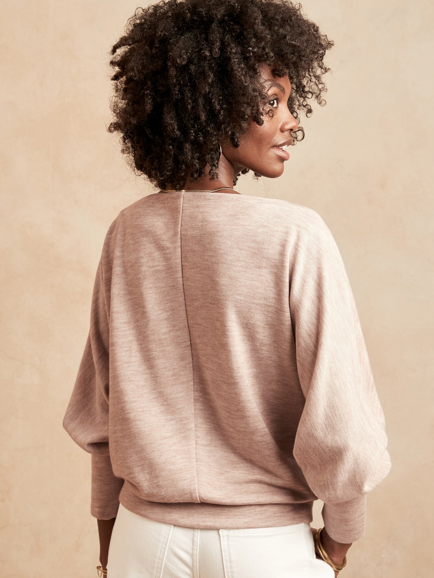 Knit DolmanSleeve Top Banana Republic Factory