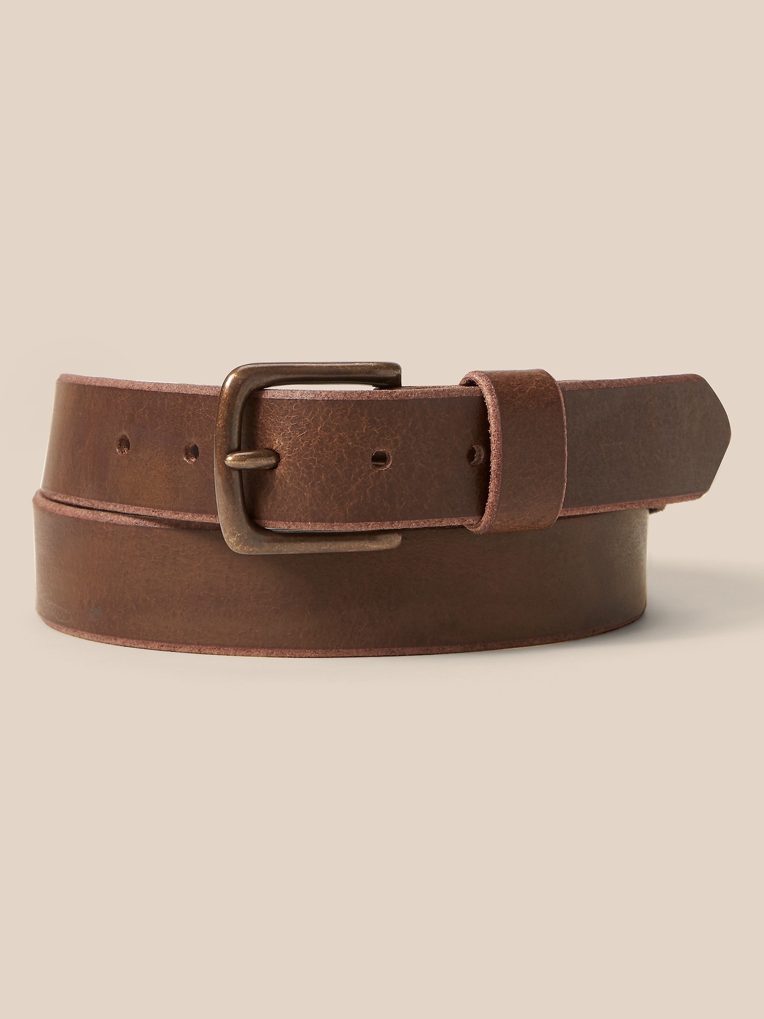 Raw Beveled Edge Belt Banana Republic Factory