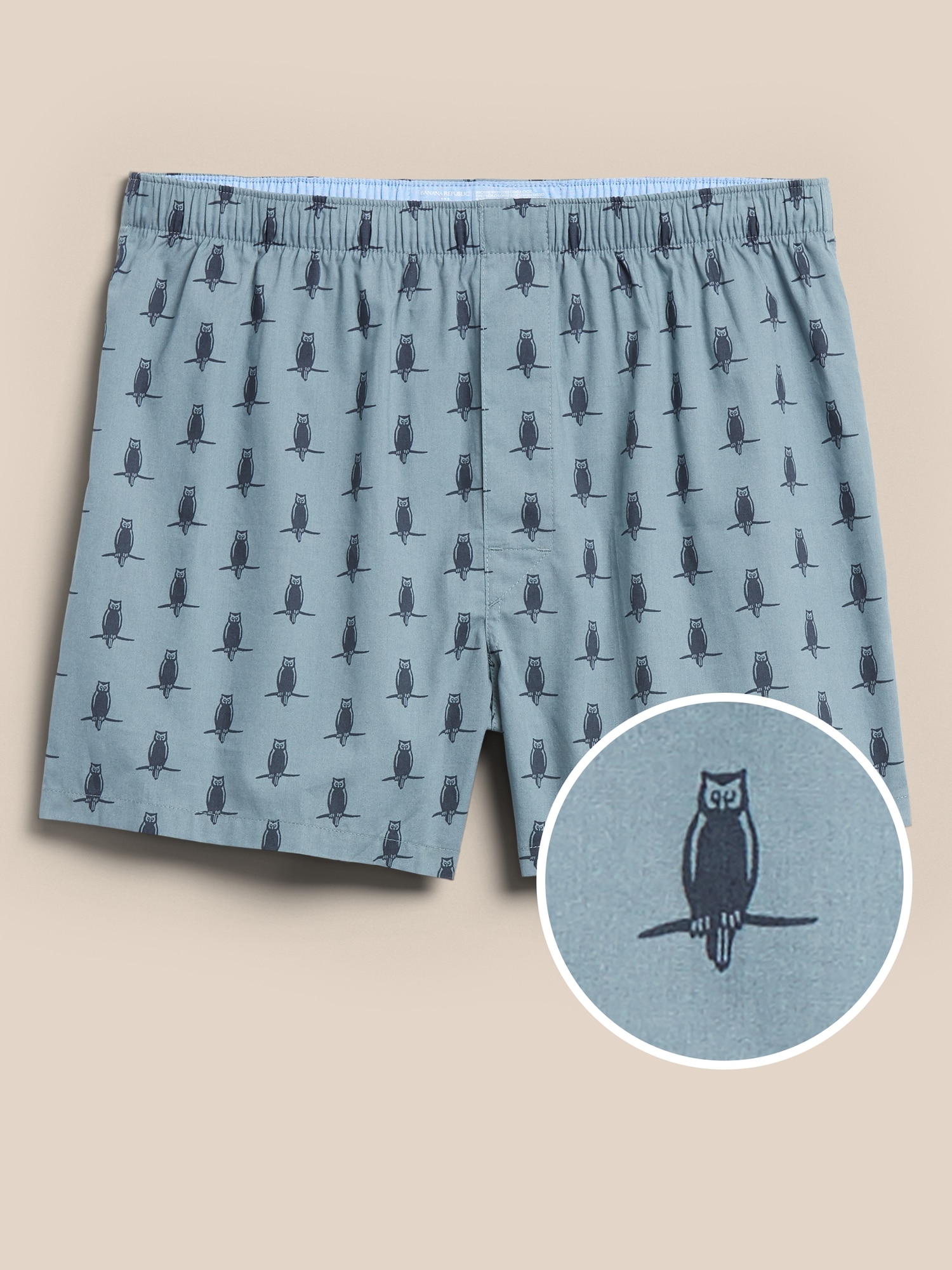 Owl Print Boxers | Banana Republic Factory
