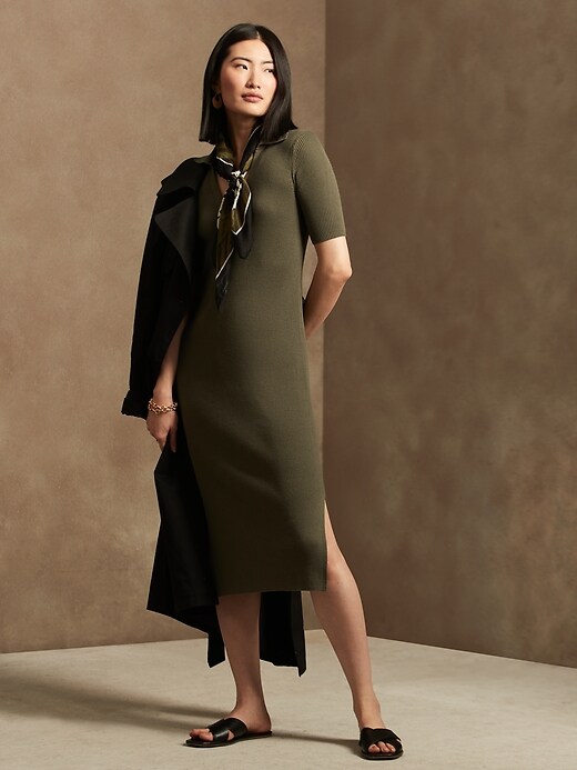 Image number 1 showing, Midi Sweater Dress