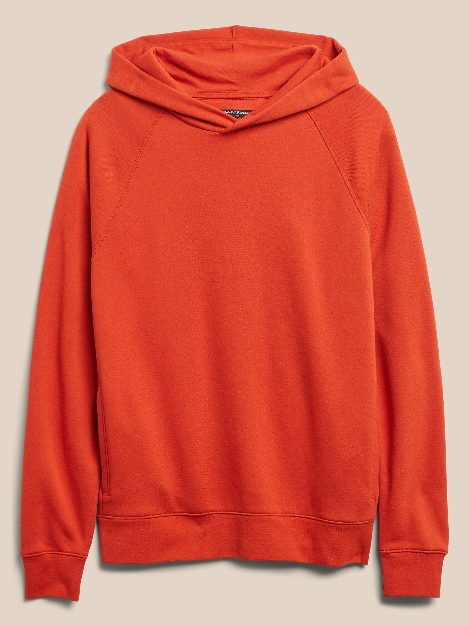 Fleece Popover Hoodie Banana Republic Factory
