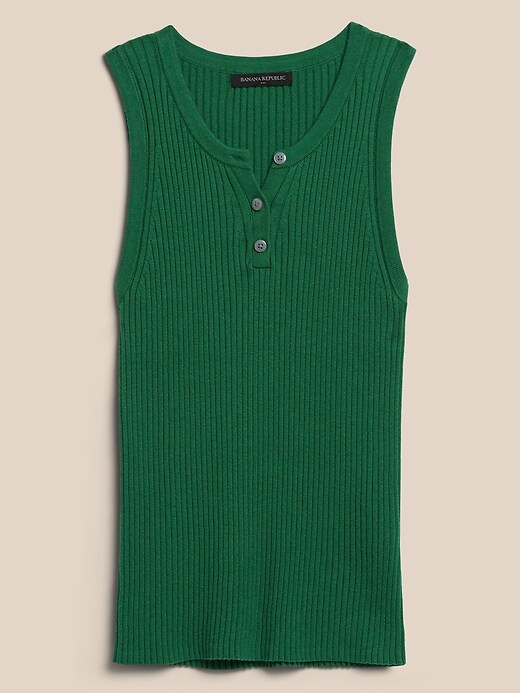 Image number 4 showing, Henley Sweater Tank