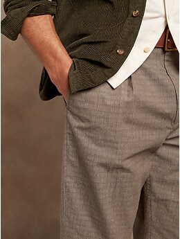 Relaxed Tapered Pant | Banana Republic 