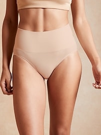 Yummie by heather thomson nylon seamless briefie 3 pack hush nude