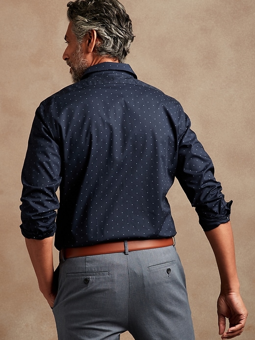 SlimFit Wrinkle Resistant Shirt Banana Republic Factory