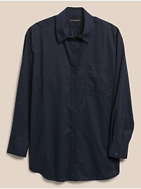 Oversized Button-Down Shirt