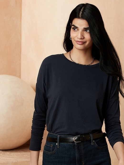 Timeless Relaxed TShirt Banana Republic Factory