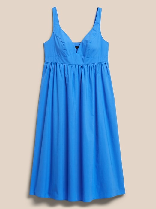 Image number 4 showing, Poplin Midi Dress