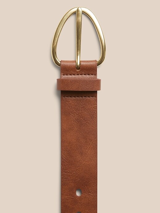 Pointed Buckle Belt