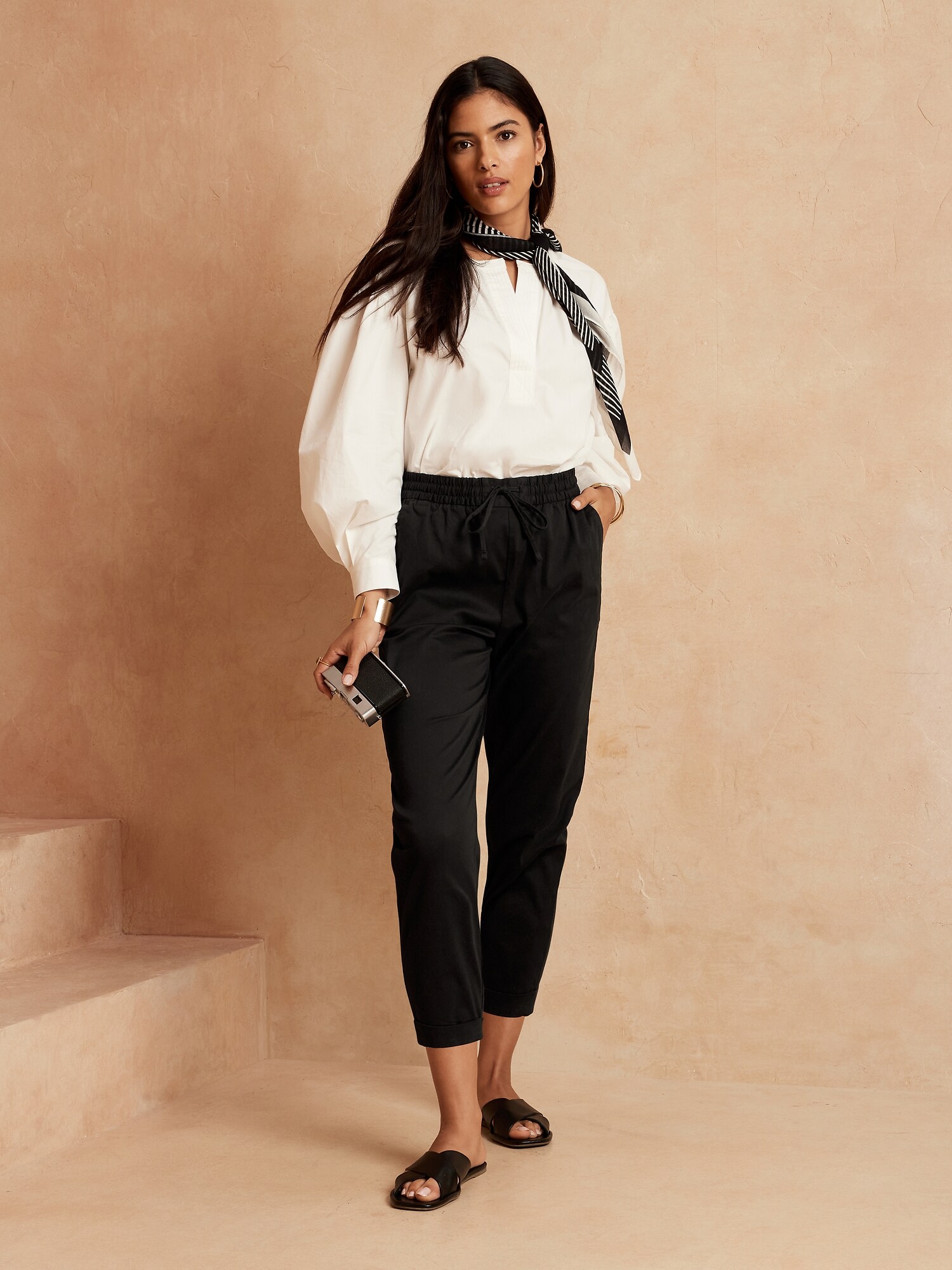 PullOn Chino Pant Banana Republic Factory