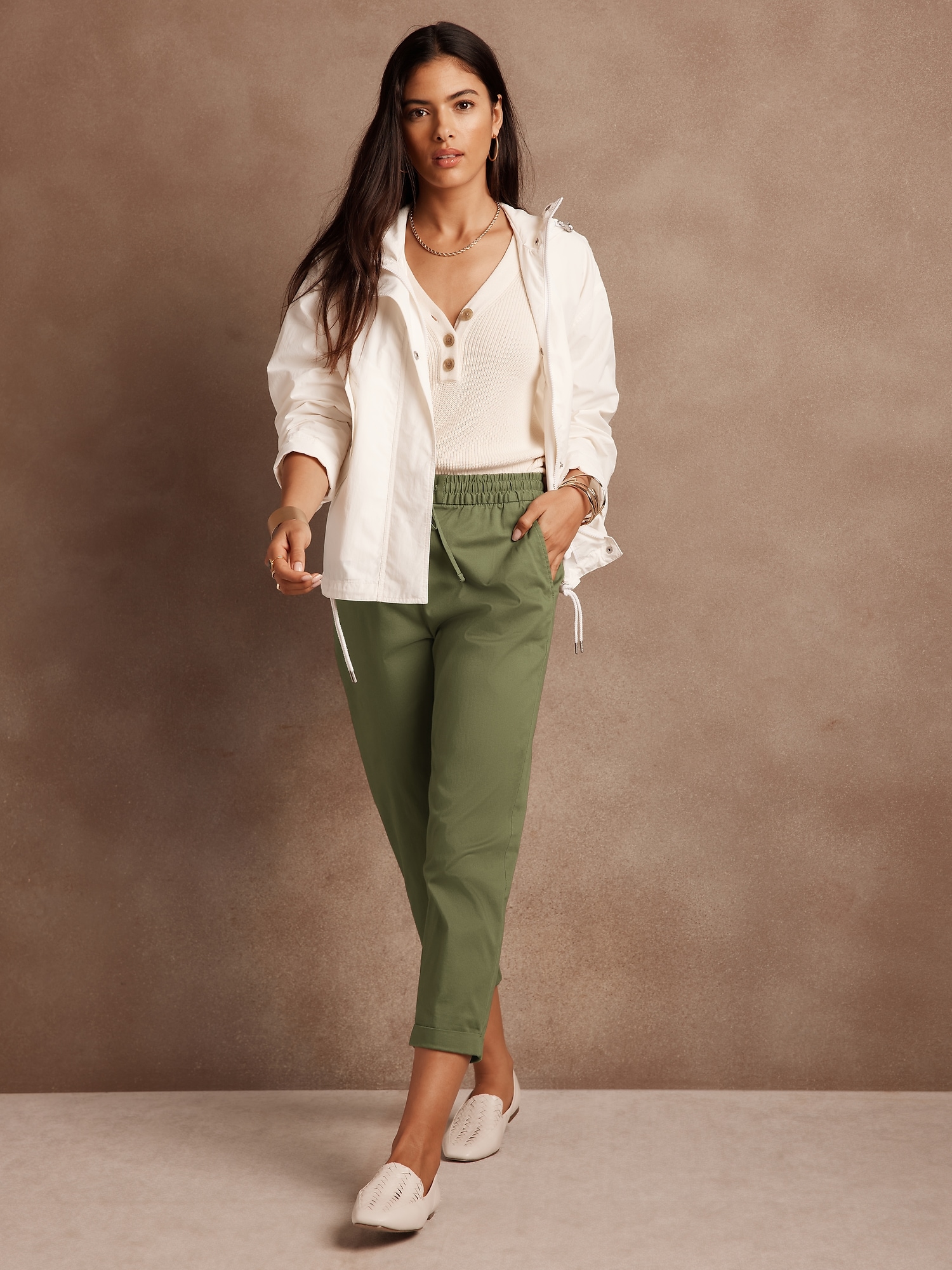 PullOn Chino Pant Banana Republic Factory