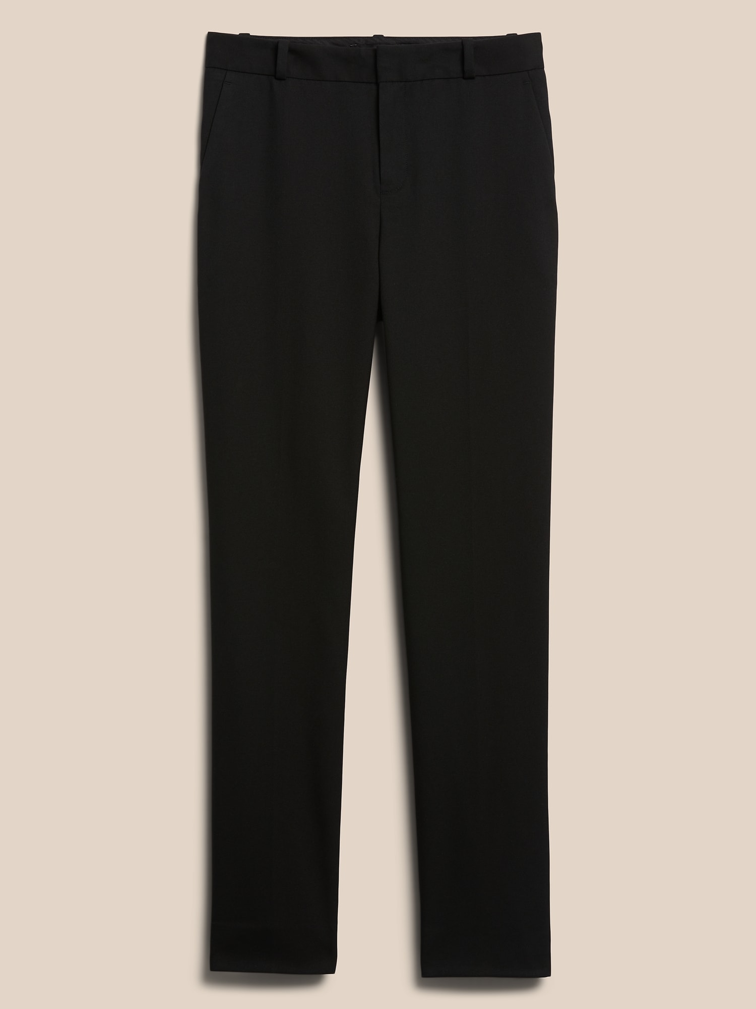 Washable Ryan Twill Classic Straight Suit Pant | Banana Republic Factory