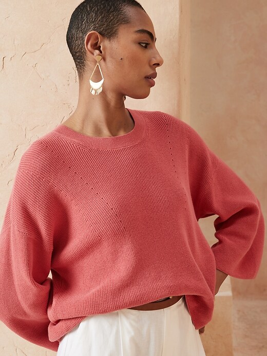 Image number 3 showing, Loose Pullover Sweater
