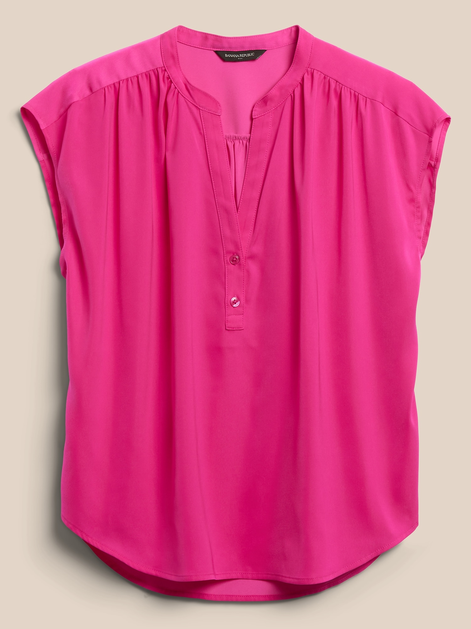 Image number 5 showing, Button Dolman Blouse