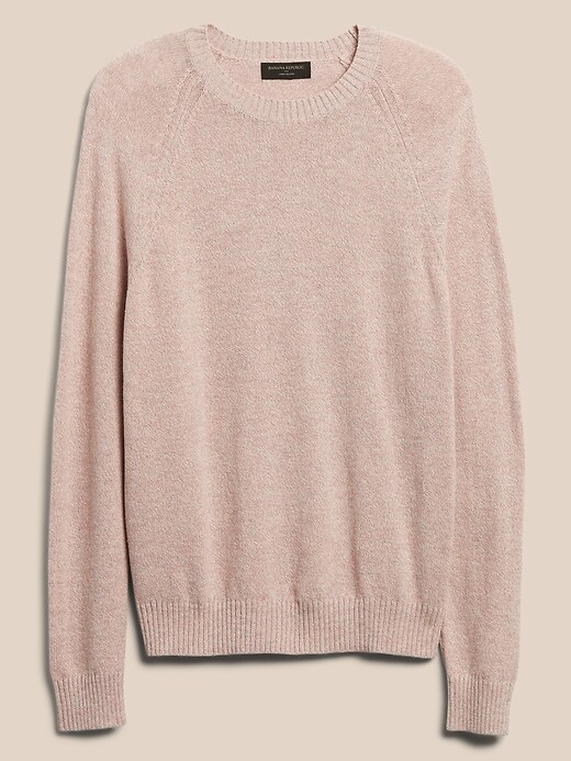 Image number 4 showing, Linen-Blend Marled Sweater