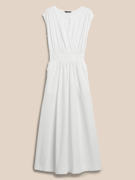 Image number 4 showing, Notch-Neck Maxi Dress
