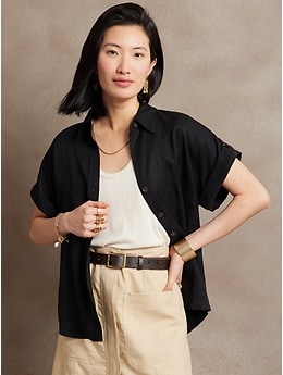 トップス shiun CUPRO FIBRIL UTILITY SHIRT shiun(シウン) ONLINE STORE / CUPRO FIBRIL UTILITY SHIRT