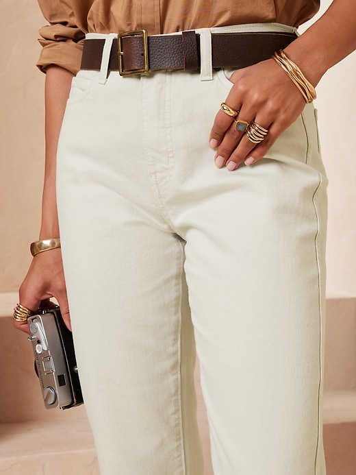 パンツ side belt straight denim Side Stripe Pants Men Casual Carpenter Zipper Denim Straight