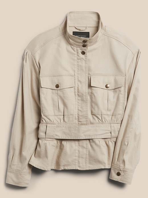 Image number 4 showing, Linen-Blend Jacket