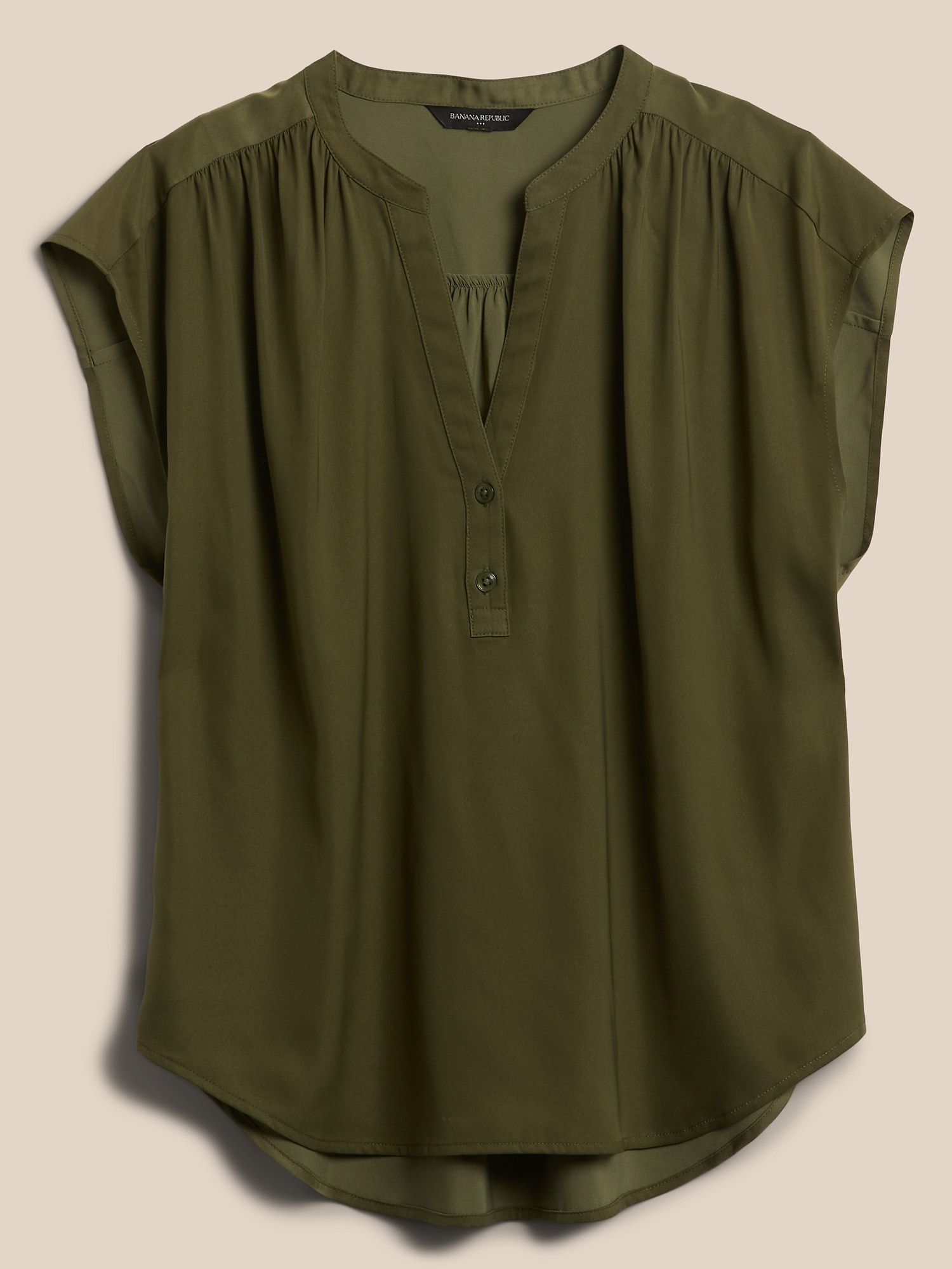 Button DolmanSleeve Top Banana Republic Factory