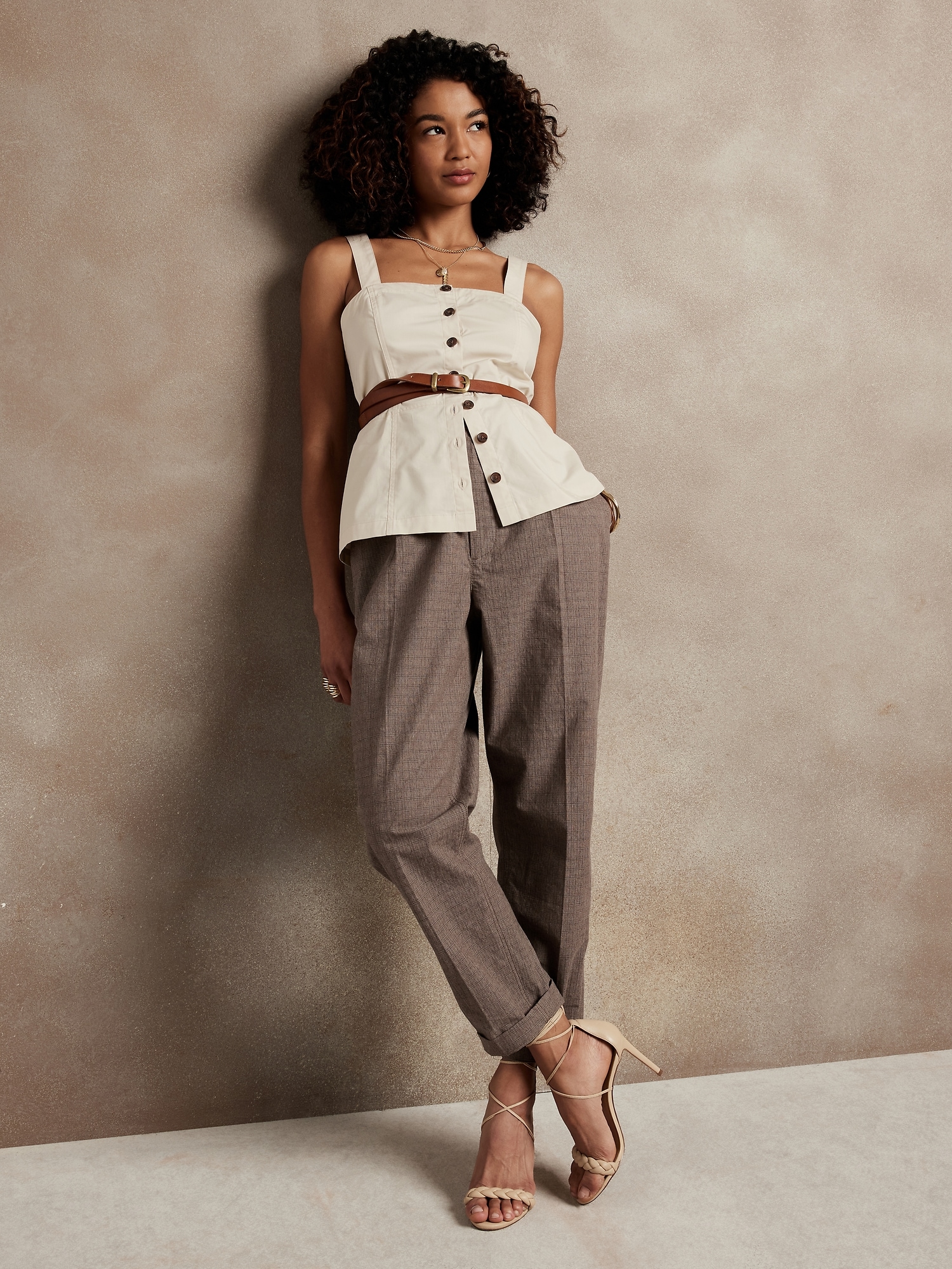 Button Down Tank | Banana Republic Factory