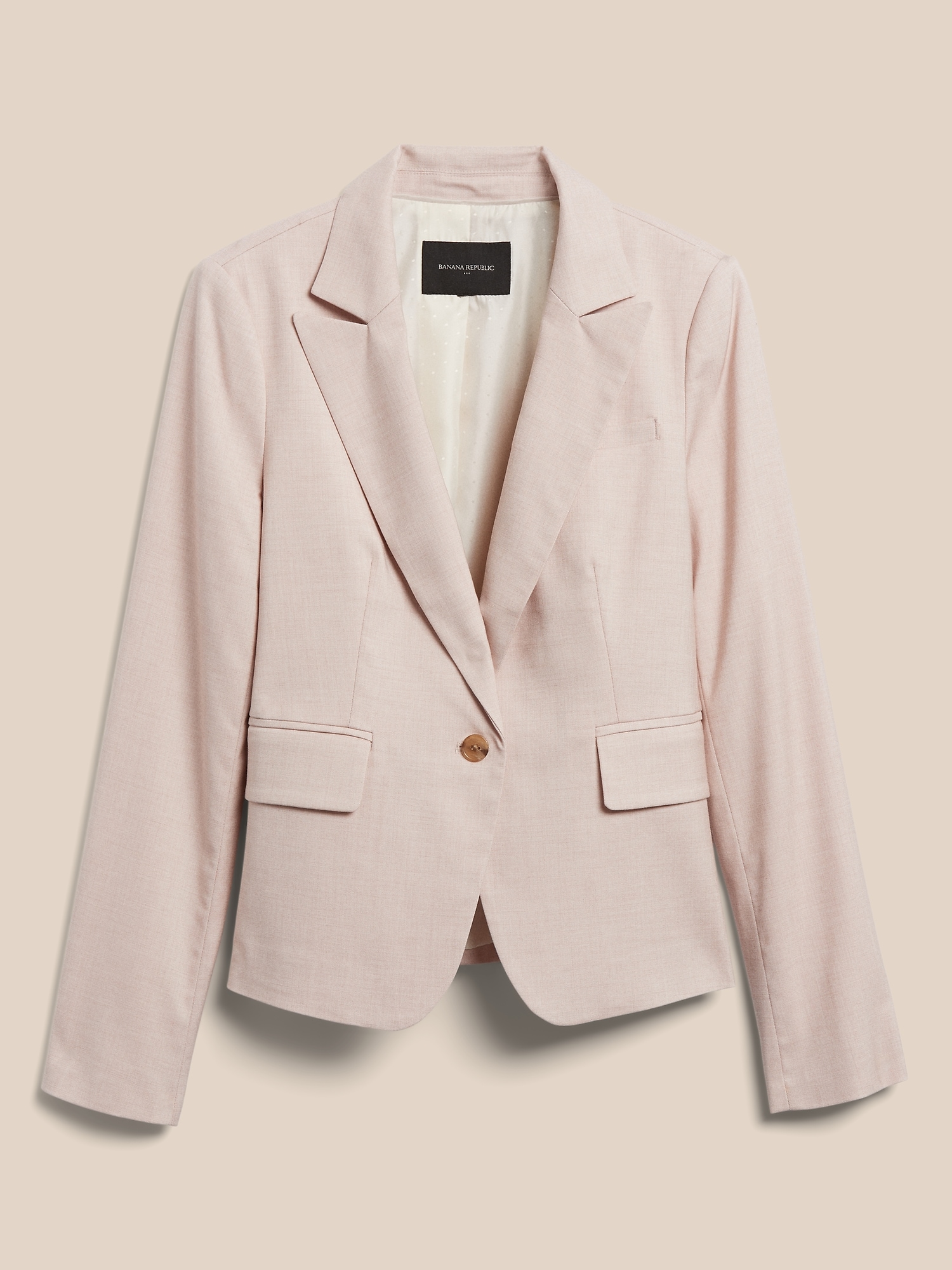 Textured Cutaway Blazer