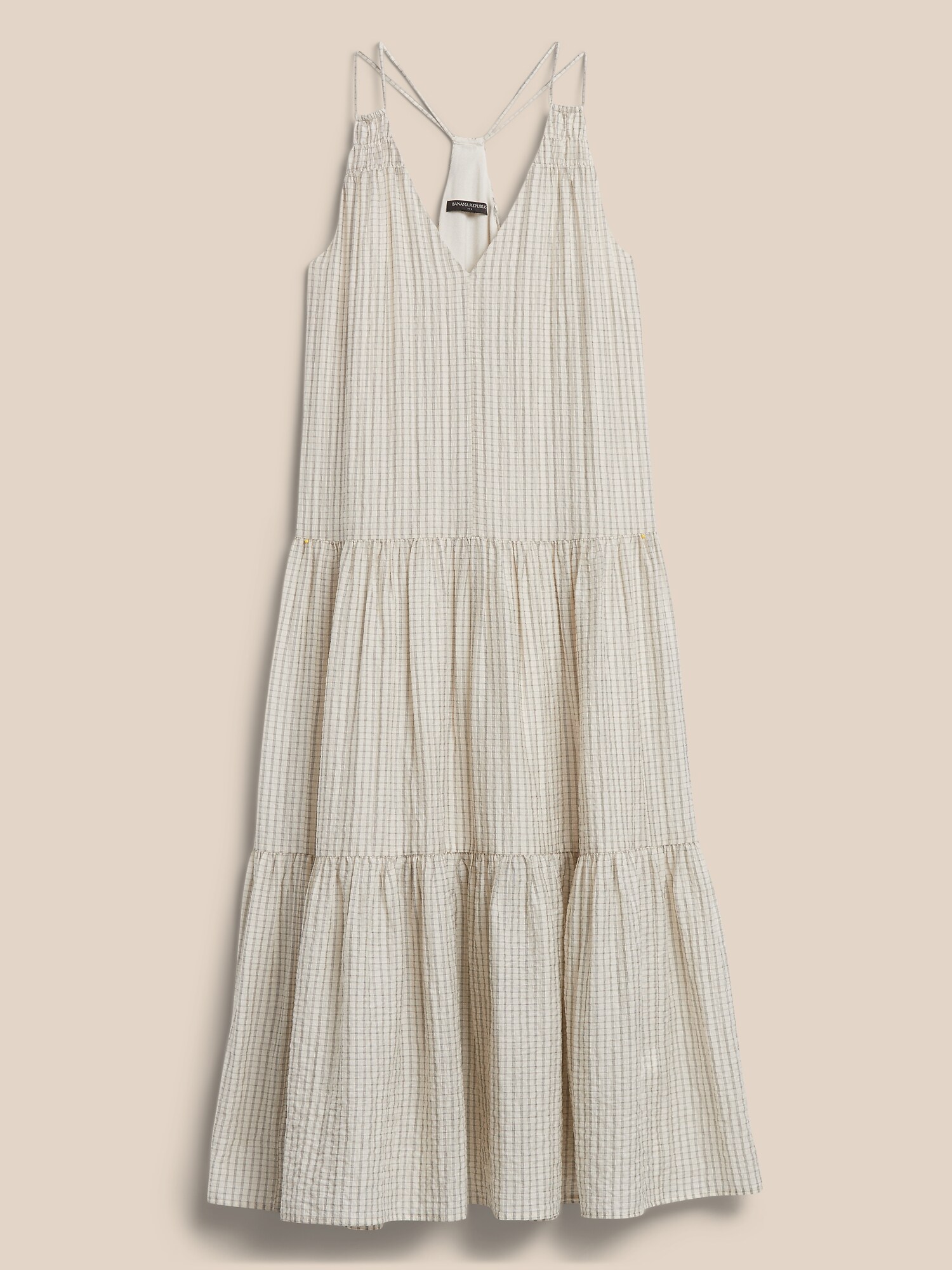 Seersucker Maxi Dress | Banana Republic 