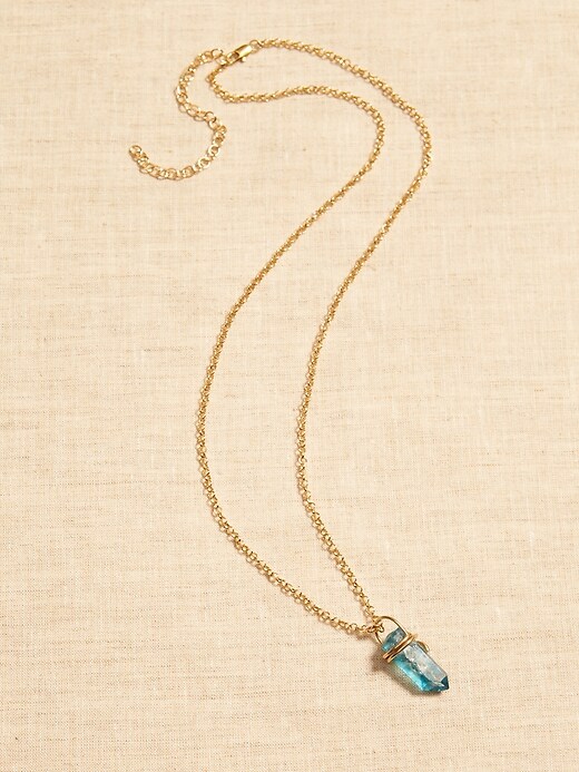 Aureus + Argent &#124 Glass Pendant Necklace