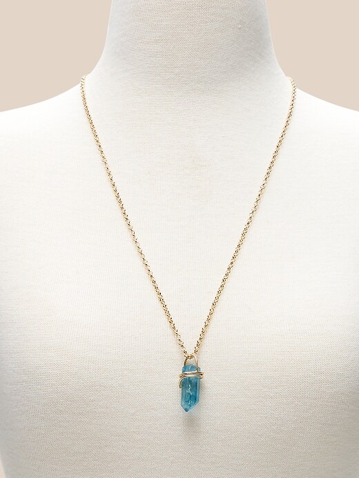 Aureus + Argent &#124 Glass Pendant Necklace