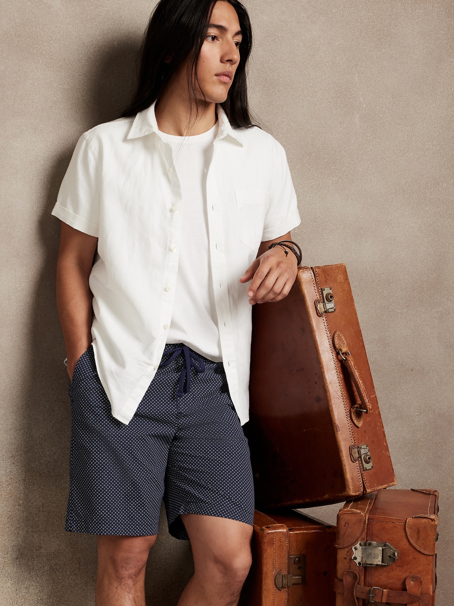 8.5" Deck Short Banana Republic Factory