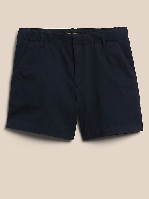 Image number 4 showing, Flat-Front Chino Short