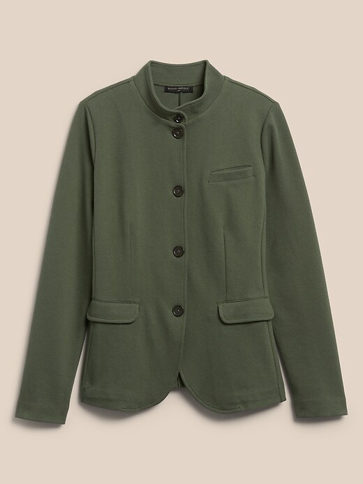 Image number 4 showing, Military Knit Blazer