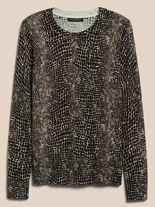Image number 4 showing, Snake Print Sweater