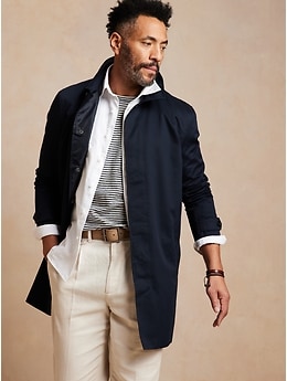 Water-Resistant Mac Jacket | Banana Republic Factory