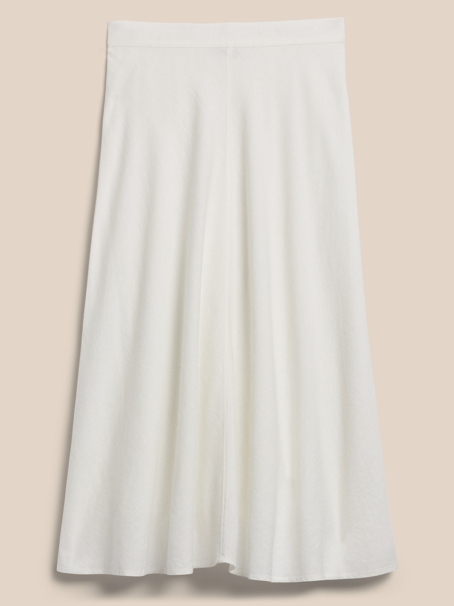 Linen-Blend Midi Skirt | Banana Republic Factory