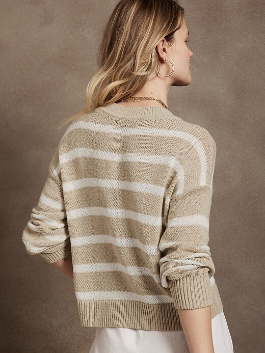 Image number 2 showing, Tape Yarn Sweater