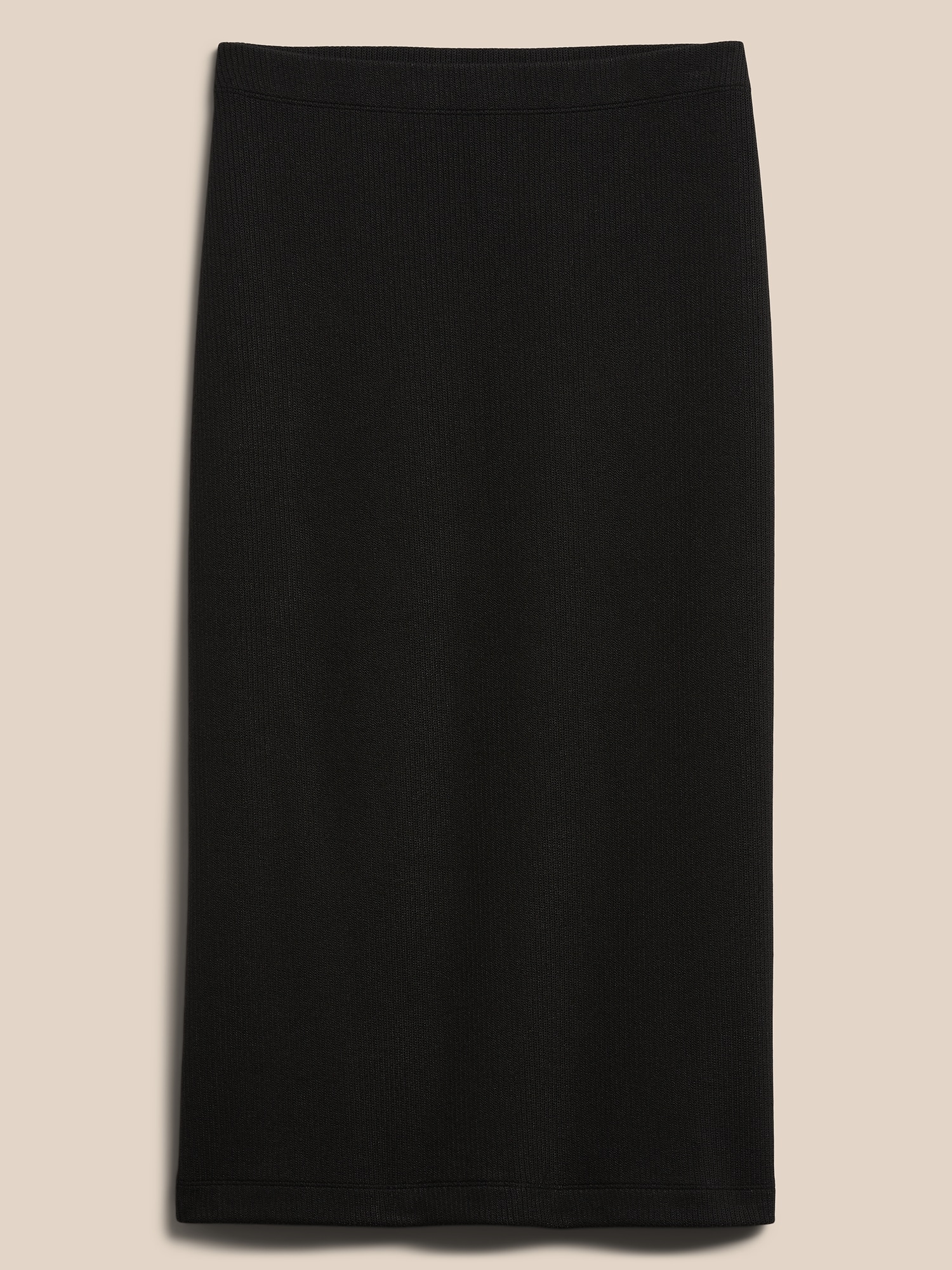 High-Waisted Midi Skirt