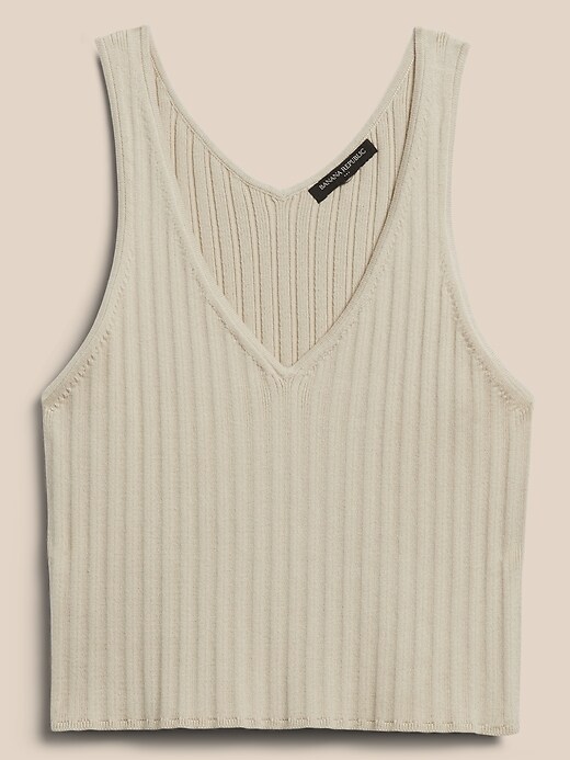 Image number 4 showing, Ribbed Sweater Tank