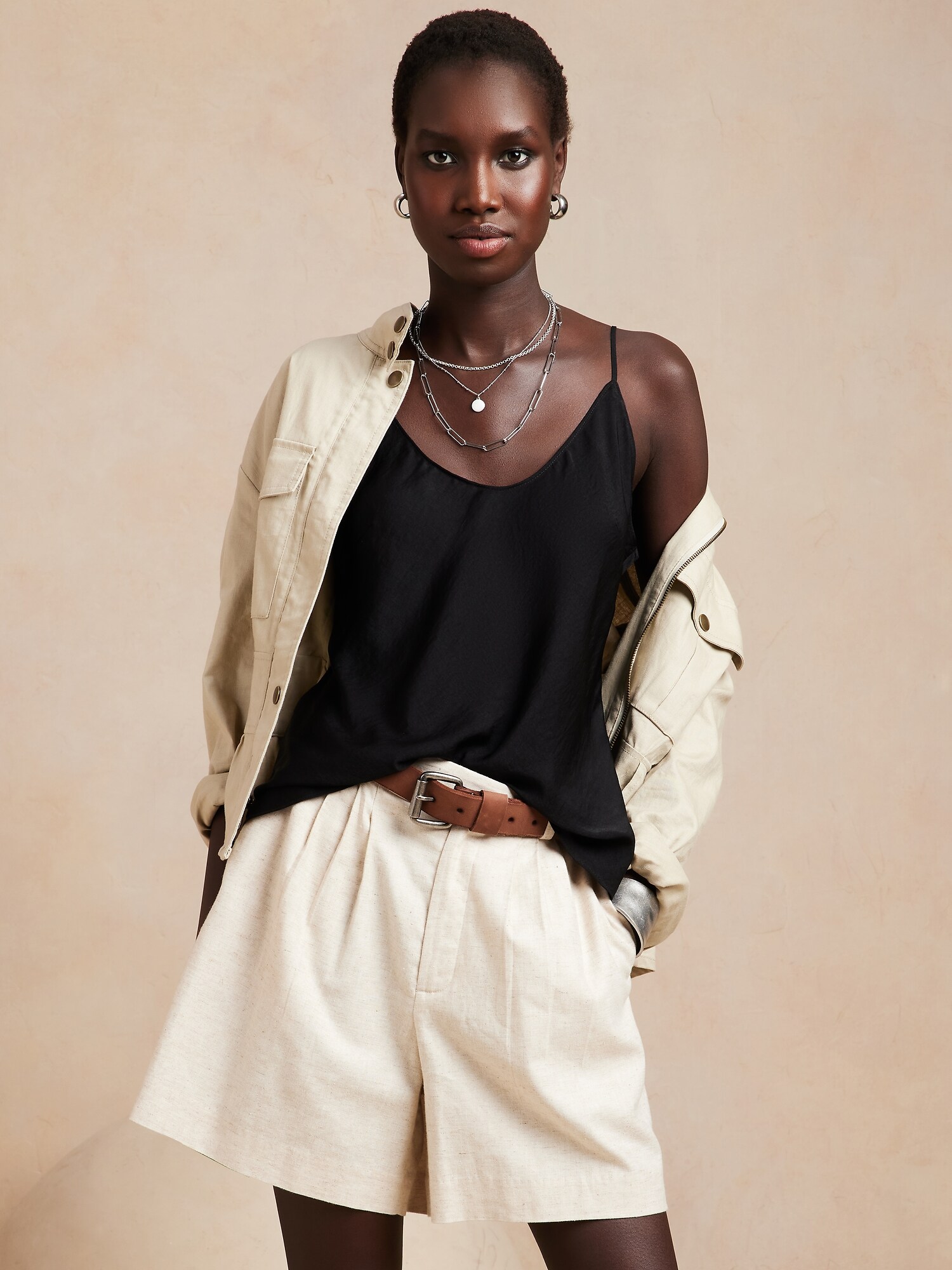 Bias-Cut Classic Camisole | Banana Republic Factory