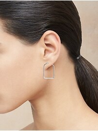 Square Hoop Earrings