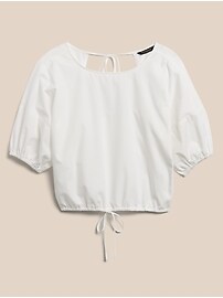 Keyhole Cropped Top