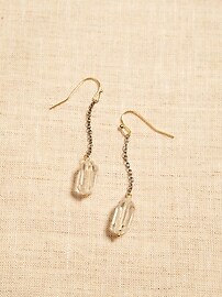 Aureus + Argent &#124 Crystal Drop Earrings