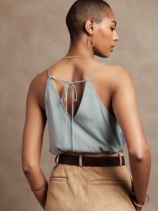 Tie-Back Silky Camisole